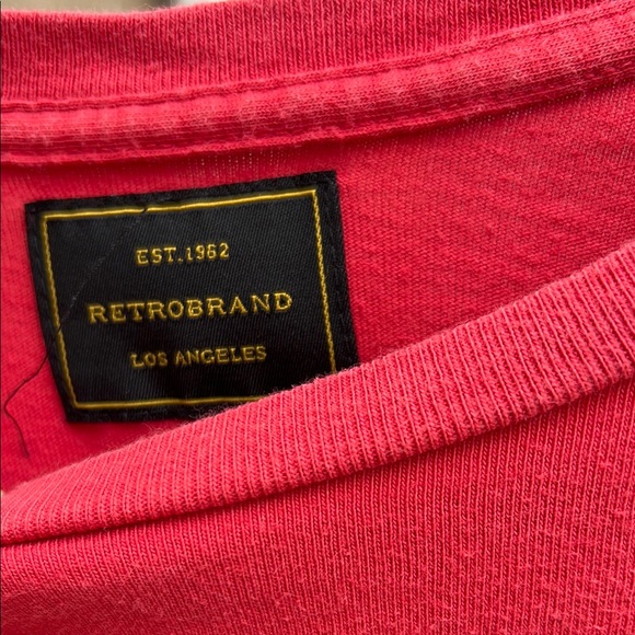 Red Empire Roller Skating Long Sleeve Shirt by retrobrand. LA - Picture 2 of 5
